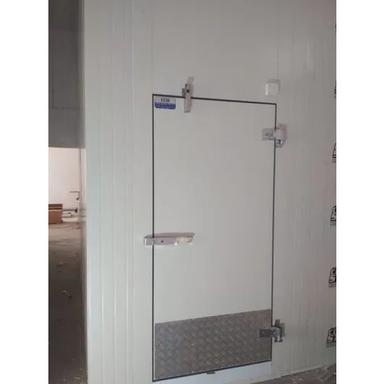 White Cold Room Puf Insulated Door