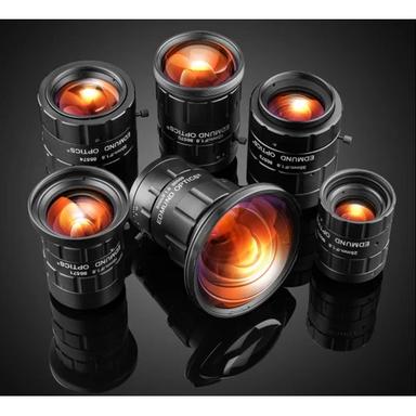 Black Industrial Camera Lens