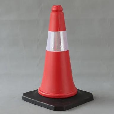 Red Rubber Traffic Cone