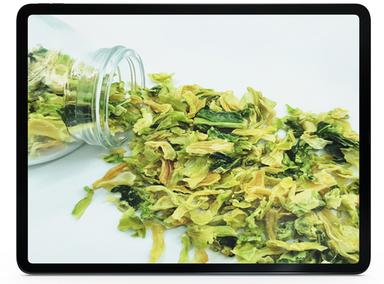 Green Cabbage Flakes Shelf Life: 12 Months