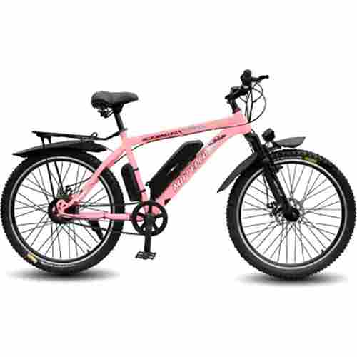 MATELCO ULTRA EA26 PINK 26 inches Single Speed Lithium-ion (Li-ion) Electric Bicycle