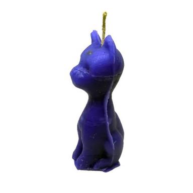 Multicolored Cat Wax Candle