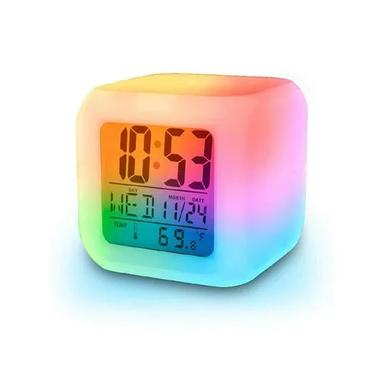 Mutlicolored Colour Changing Clock