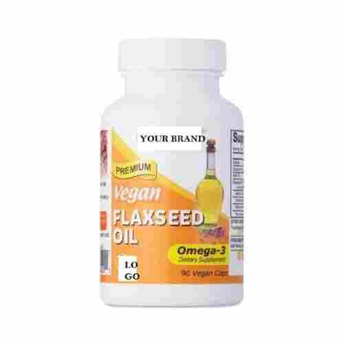 Flaxseed Oil Omega-3 (ALA) Omega-6(Linoleic Acid) Omega-9(Oleic Acid) Co-enzyme Q10 Capsules