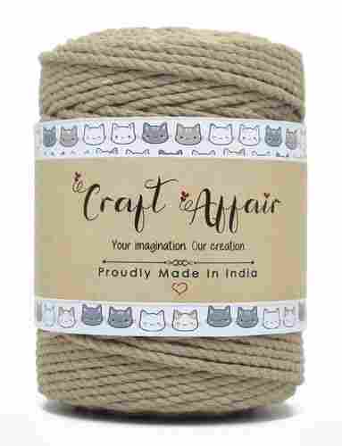 Macrame Cord Thread for craft - Beige