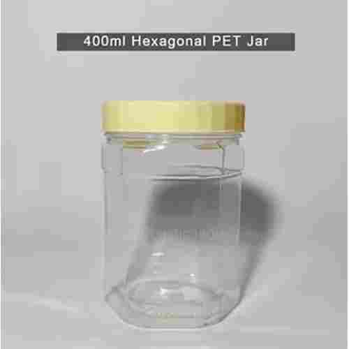 400 ML Hexagonal Pet Jar
