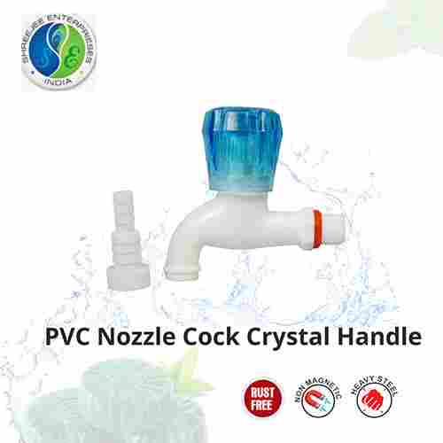 PVC Nozzle Cock Crystal Handle
