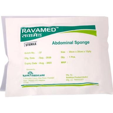 Sterile Abdominal Sponge Grade: Medical