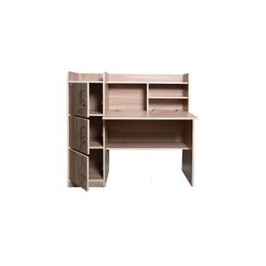 1200X600X750Mm Study Table With Shelf No Assembly Required