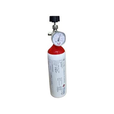 Red High Pressure Gas Cylinder