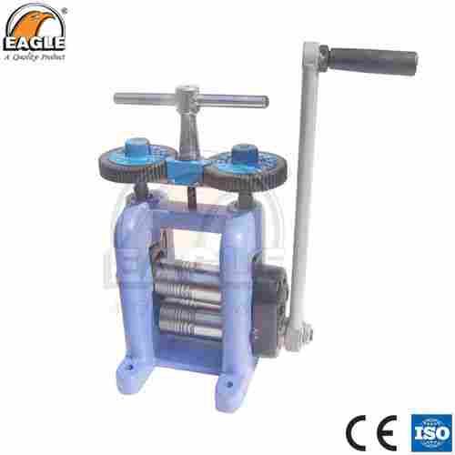 Eagle Jewellery Hand Power Rolling Mill Italian Type For Goldsmith