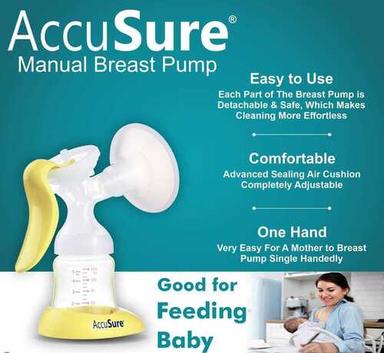 Accusure Breast Pump Waterproof: Yes