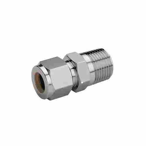 Stainless Steel Two Ferrule Male Connector Fitting
