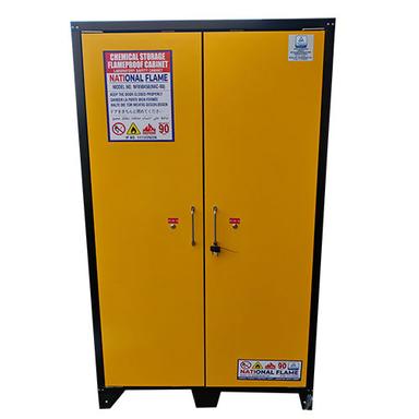 Yellow Combustible Cabinet