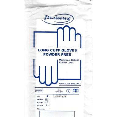 100% Cotton Primus Latex Surgical Powder Free Sterile Glove 400 Mm