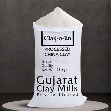 25  Kg Clay-O-Lin Processed China Clay Application: Industrial