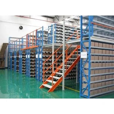 Blue And Orange Multi Tier Storage Racks
