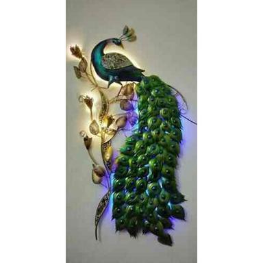 Mm Craft Peacock 3D Murals Painting Medium: Oil