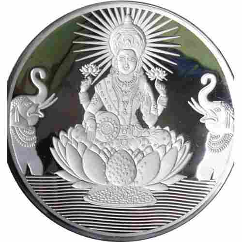 Silver Coin Laxmiji Die Engraving