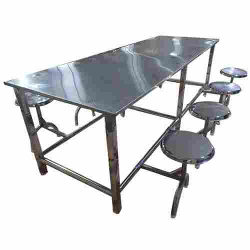 Canteen Stainless Steel Dining Table Set