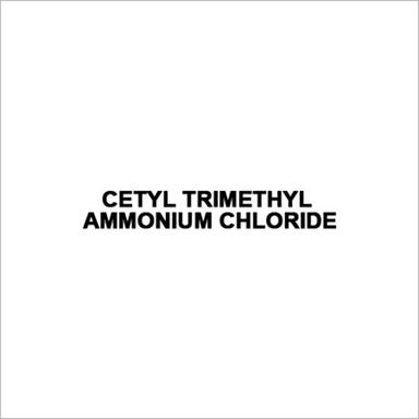 Cetyl Trimethyl Ammonium Chloride Application: Pharmaceutical Industry
