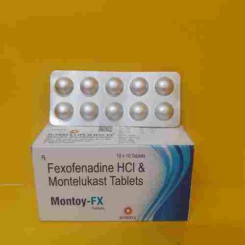 Fexofenadine HCL  Montelukast Tablets