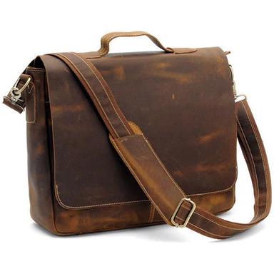 Brown Leather Side Bags Design: Modern