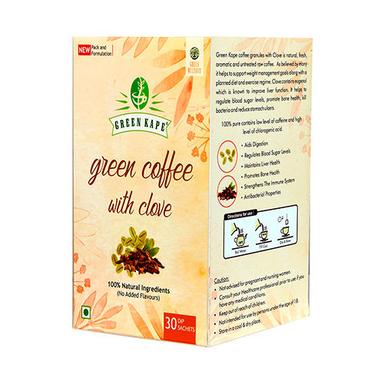 Organic Green Coffee With Clove