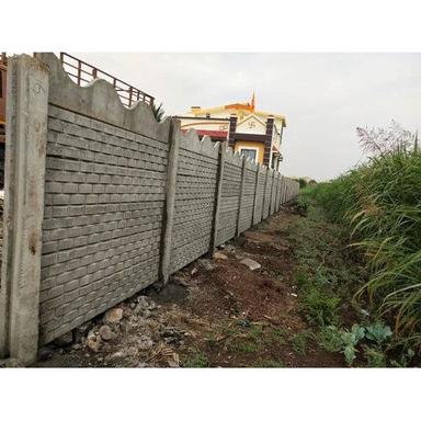 Residential Concrete Compound Wall Application: Construction