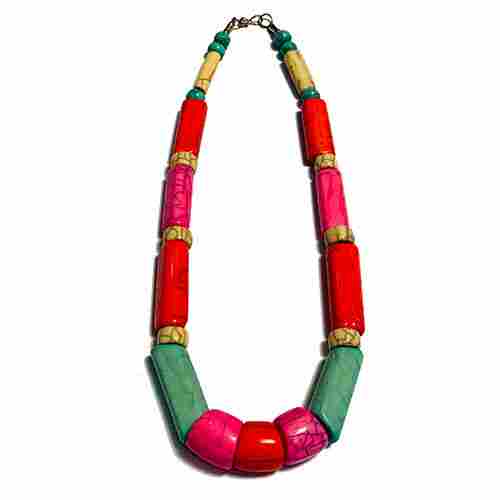 Multi Long Beads Necklace
