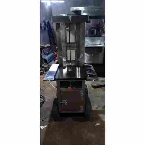 Stainless steel Counter Type Shawarma Machine With Big Wheels for shawarma Roll Shops