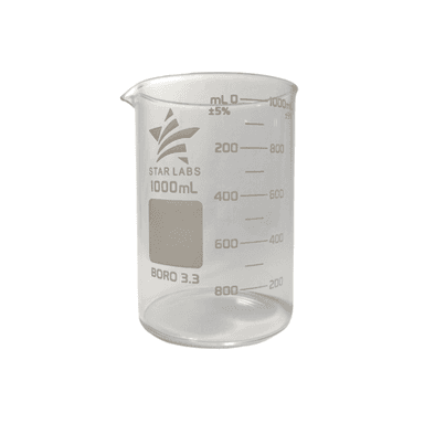 Borosilicate Glass Beaker 1000ml