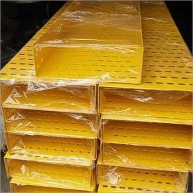 Yellow Powder Coated Cable Tray