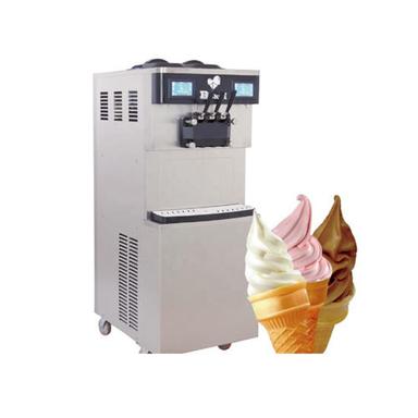 White Stainless Steel Commercial Yogurt Ice Cream Machine
