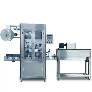 Silver Automatic Shrink Sleeve Labeling Machine