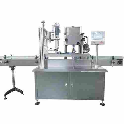 Automatic 4 Wheel Bottle Capping Machine
