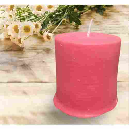 Round Pillar Soy Wax Scented Candle