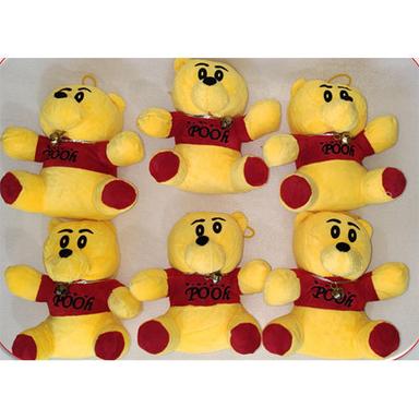 Yellow Pooh Pkt Toy
