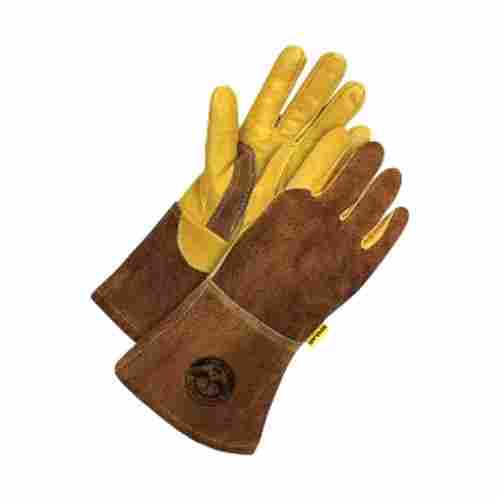 Leather PVC  Hand Gloves