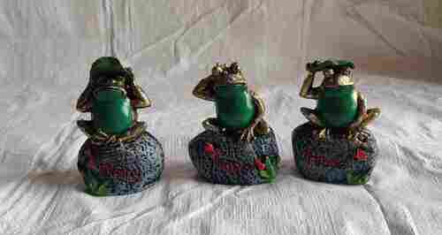 Frogs set Of 3 piece showpiece