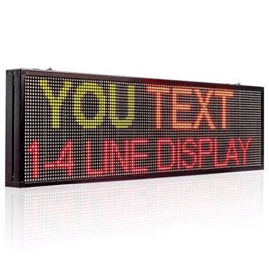 Running Led Display Board Application: Advertisement