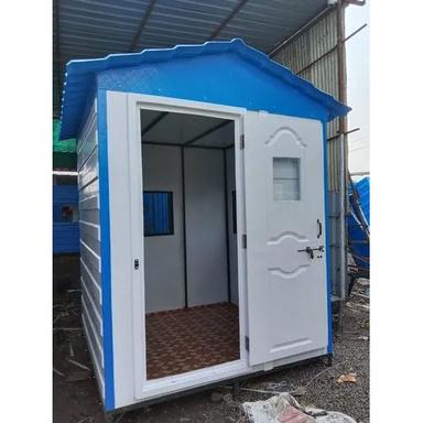 Blue 6X6X8 Feet Frp Security Cabin