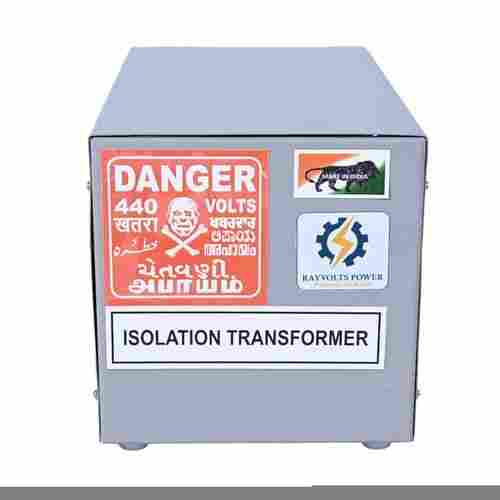 Rayvolts Power 10 KVA Isolation Transformer Single Phase Input/Output 230 VAC ISO Certified with 2 Years Warranty.
