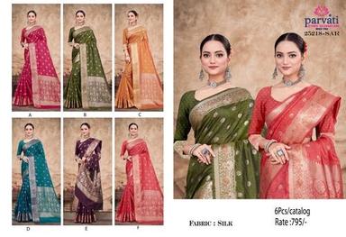 Silk Saree For Bridal Wear-25218