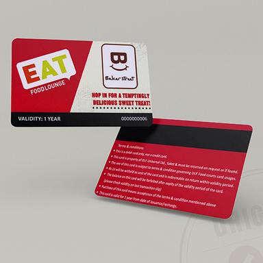 Rectangle Magnetic Swipe Cards