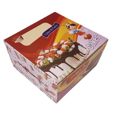 Glossy Lamination Printed Corrugated Cake Box