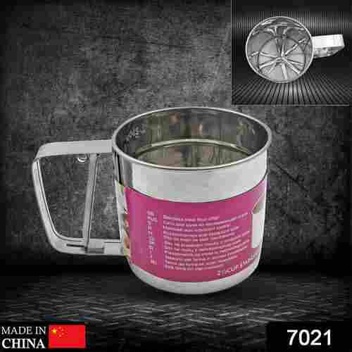 FLOUR SIFTER STAINLESS STEEL SHAKER (7021)