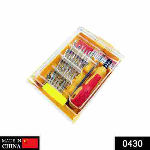 SCREWDRIVER SET 32 IN 1 WITH MAGNETIC HOLDER (0430)