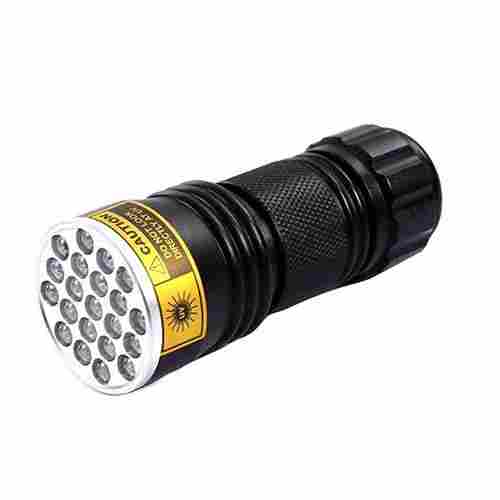 21 LED UV Torch Light 395 nM Ultraviolet Blacklight Detector for Urine