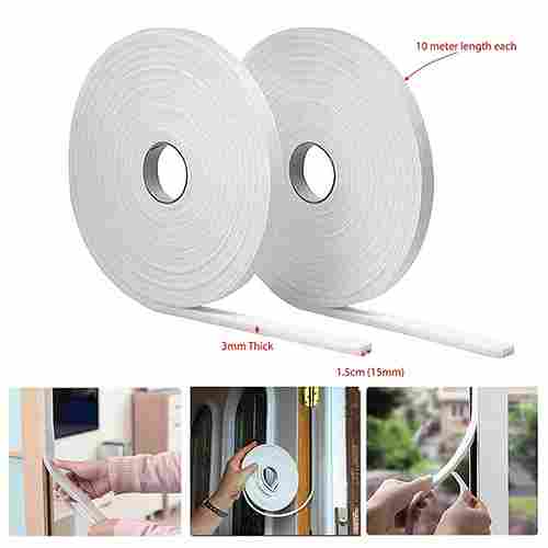 Self-Adhesive Dust and Noise Insulating Form Tape For Doors